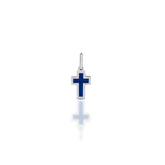 Blue Cross Pendant